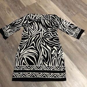 Enfocus Studio Black & White Dress